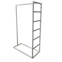 Стійка для одягу GoodsMetall у стилі Лофт 1700х1000х450мм ВШ129 Стійка для одягу GoodsMetall у стилі Лофт 1700х1000х450мм ВШ129