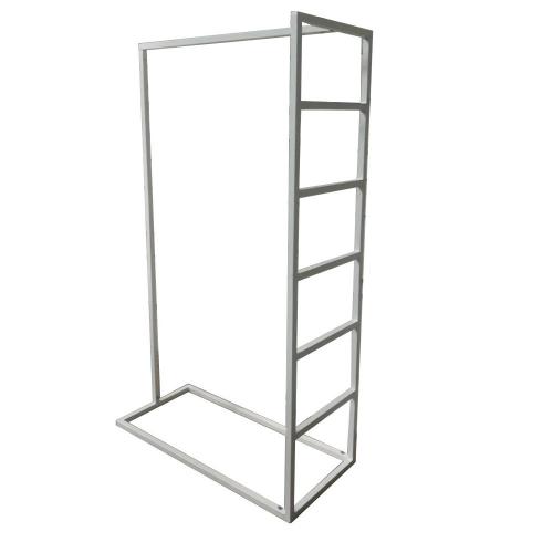 Стійка для одягу GoodsMetall у стилі Лофт 1700х1000х450мм ВШ129 Стійка для одягу GoodsMetall у стилі Лофт 1700х1000х450мм ВШ129