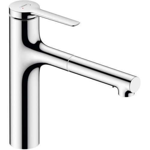 Змішувач з витяжним душем для кухонної мийки Hansgrohe Zesis M33 sBox Хром 74804000 в інтернет супермаркеті PbayMarket!