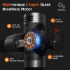 Масажер перкусійний м'язовий Booster Pro 3 126 Вт Чорний (1962065620)