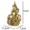 Статуя Дзамбали (Будди Багатства) Бронза Ручна робота Kailash 15 см (26772) в інтернет супермаркеті PbayMarket!