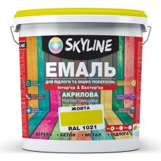 Емаль для підлоги Skyline Жовтий RAL 1021 3 л