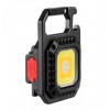 Ліхтар-брелок акумуляторний з карабіном Rablex RB439 60 мм Black
