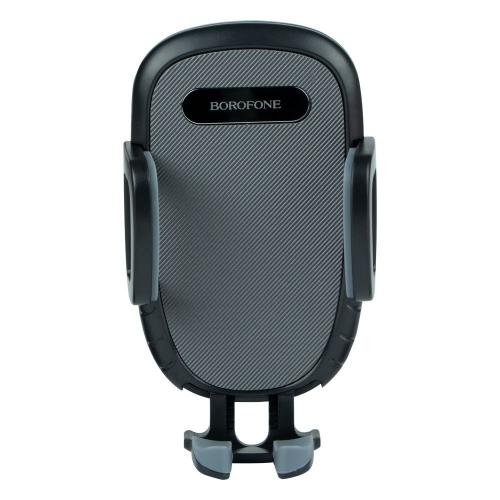 Тримач для смартфона розсувна система фіксації Borofone BH54 Racer windshield Black - Gray Тримач для смартфона розсувна система фіксації Borofone BH54 Racer windshield Black - Gray