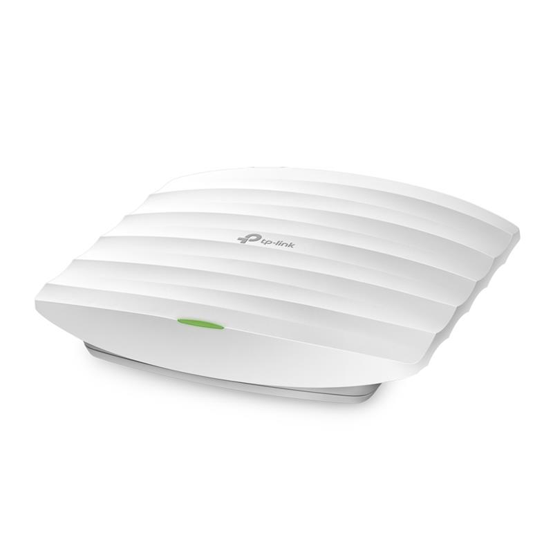 Точка доступу TP-Link EAP115 (1х100Мбіт, 300Mbps, 100мВт, 2,4Ghz, 20дБм, стельова, PoE, EAP Controller, 2х3дБі)