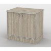 Тумба офісна Тиса Мебель ТМ-124 2 Сонома 75x60x40 см