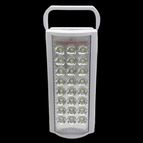 Ручний переносний ліхтар на акумуляторі USB ліхтар Fujita DL-2606 24 LED з павербанком білий (1756375640)