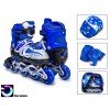 Набір роликові ковзани Happy 34-37 Blue (979210876-M)