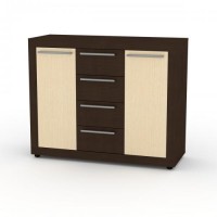 Комод МГ-1 тумба-3 Компанит венге комбі