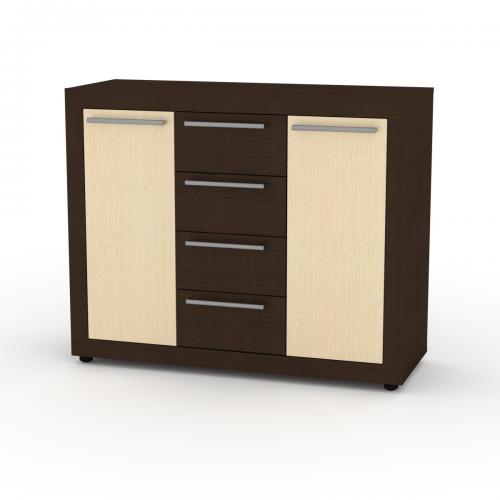 Комод МГ-1 тумба-3 Компанит венге комбі Комод МГ-1 тумба-3 Компанит венге комбі