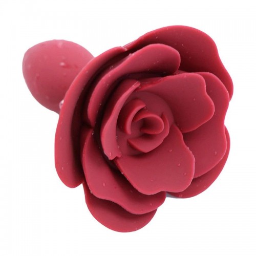 Силіконова анальна пробка Rose Red We Love в інтернет супермаркеті PbayMarket!