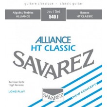 Струни для класичної гітари Savarez 540J Alliance HT Classic Guitar Strings High Tension