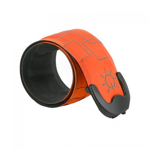 Світлодіодний LED браслет No Brand на руку AY-062 Orange USB акумуляторний Світлодіодний LED браслет No Brand на руку AY-062 Orange USB акумуляторний