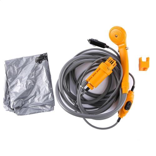 Автомобільний портативний душ RIAS Automobile Shower Set з живленням від прикурювача Orange (3sm_69708018)