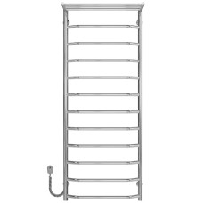 Рушникосушарка електрична Трапеція з полицею П12 500х1300 Deffi Хром EF16 (C.TP.130.50.12.E.C.L.5)