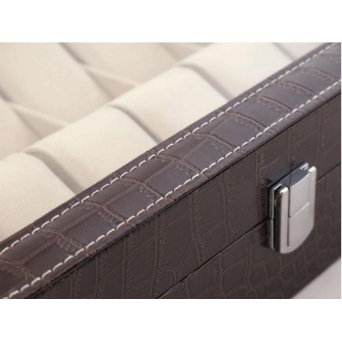 Скринька для зберігання годинників Craft Коричневий 12PU.CROC.BR Скринька для зберігання годинників Craft Коричневий 12PU.CROC.BR
