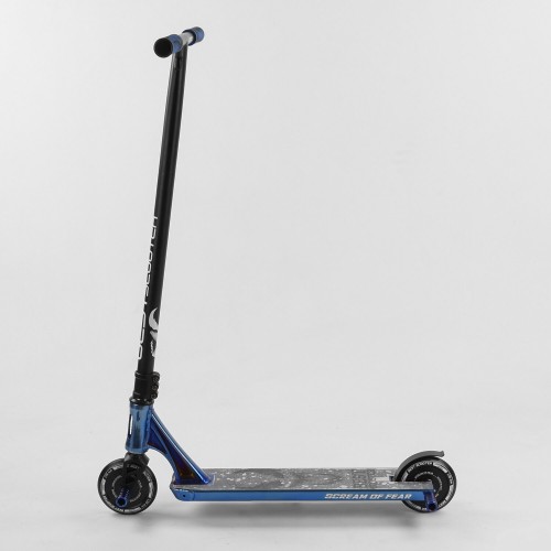 Самокат трюковий Best Scooter Simbiote HIC-система Пегі алюмінієвий диск та дека Black/Blue (102310) Самокат трюковий Best Scooter Simbiote HIC-система Пегі алюмінієвий диск та дека Black/Blue (102310)