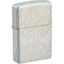 Бензинова запальничка Zippo Tree of Life Woodgrain Design Білий (46697)