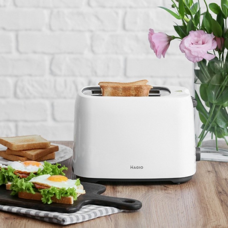 Тостер для хліба MAGIO МG-278 White