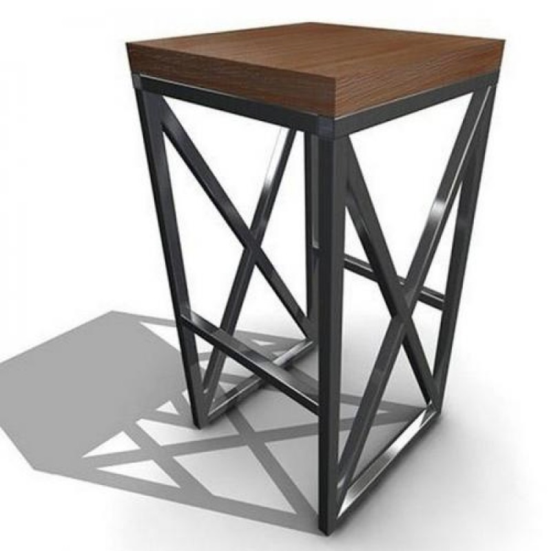 Стілець у стилі Loft NS-2087 680x350x350 мм Черный