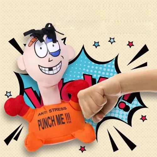 М'яка іграшка-антистрес Stress Max PUNCH ME 02 Вдар мене 27.5 х 19 см VD 4140 М'яка іграшка-антистрес Stress Max PUNCH ME 02 Вдар мене 27.5 х 19 см VD 4140