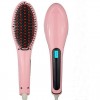 Гребінець-випрямляч Fast Hair Brush Straightener Dt-9903 Рожевий