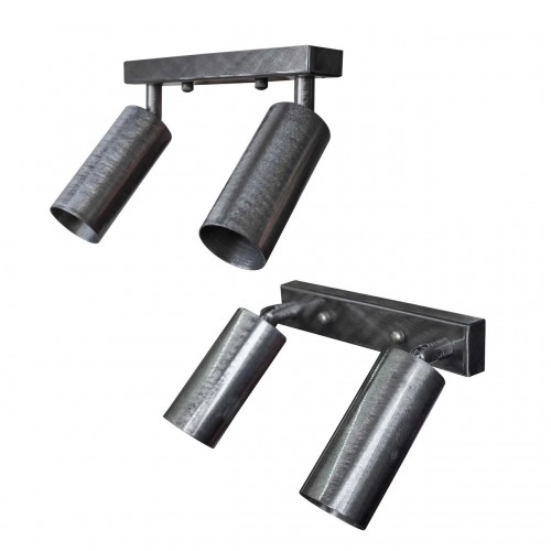 Світильник у стилі лофт MSK Electric Tube спот із поворотним механізмом NL 1105-2 SILVER