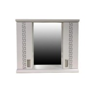 Дзеркало Mikola-m Greece Silver з двома шафами 120 см Дзеркало Mikola-m Greece Silver з двома шафами 120 см