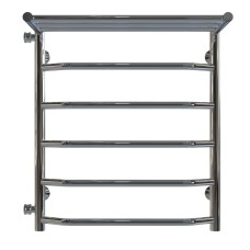 Рушникосушарка водяна Трапеція з полицею П6 500х600 Deffi Хром (C.TP.60.50.6.C.B)