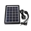 Сонячний зарядний пристрій Easy Power EP-0902 5в1 6V 3W Black (3_02832)