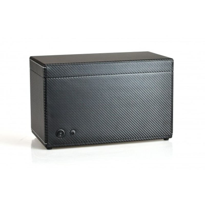 Шкатулка Salvadore для підзаводу 3 годинників 3/12BL 3x3 12+ Чорний