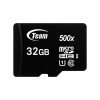 Карта пам'яті MicroSDHC 32GB UHS-I Class 10 Team Black + SD-adapter (TUSDH32GCL10U03) в інтернет супермаркеті PbayMarket!