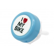 Дзвінок Spencer I Love my Bike Блакитний (DZW031)