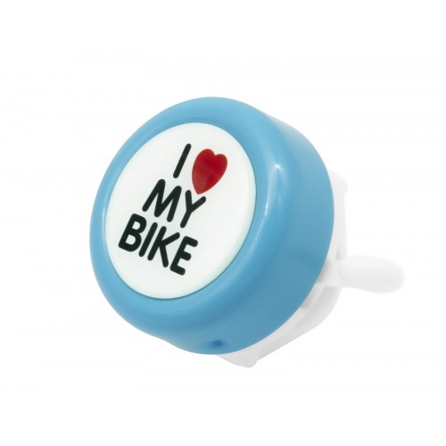 Дзвінок Spencer I Love my Bike Блакитний (DZW031)