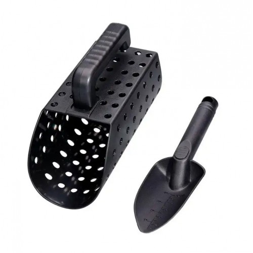 Набір для пляжного пошуку No Brand 2 предмета Чорний (2601767216) Набір для пляжного пошуку No Brand 2 предмета Чорний (2601767216)