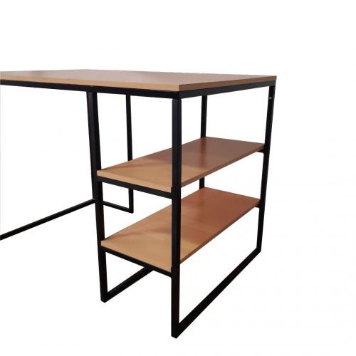 Стіл письмовий GoodsMetall із металу з полицями в стилі Лофт 1100х700х770 СП103 Стіл письмовий GoodsMetall із металу з полицями в стилі Лофт 1100х700х770 СП103