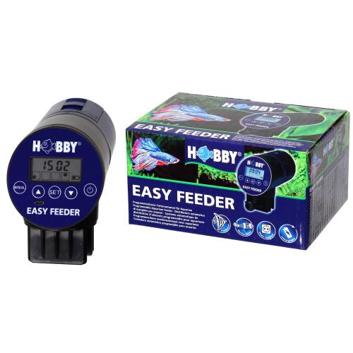 Автоматична годівниця для годування риб Hobby Easy Feeder акумуляторна 15х7, 5х12 см Синьо-чорний (HB10810) Автоматична годівниця для годування риб Hobby Easy Feeder акумуляторна 15х7, 5х12 см Синьо-чорний (HB10810)