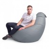 Крісло Мішок Груша Оксфорд 150х100 Студія Комфорту Великий сірий