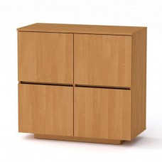 Комод Тумба 1 Компанит МГ 5 85х40х80,4 см вільха