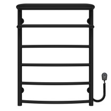 Рушникосушарка електрична Готель П6 500х700 Deffi Чорний EF16 (C.OD.70.50.6.E.B.R.5)