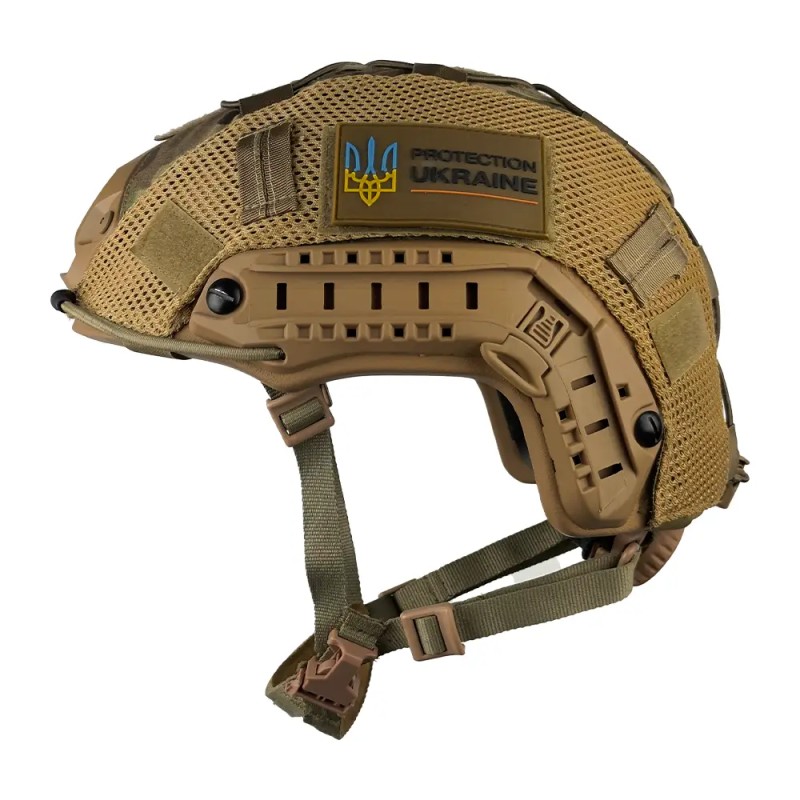 Шолом FAST Helmet NIJ IIIA та Кавер L Мультикам