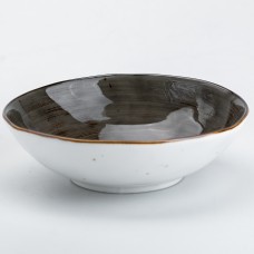 Тарілка керамічна глибока TS Kitchen 500 мл 17,5 см коричневий (HP23395)