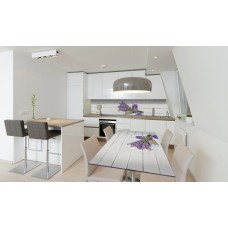 Наклейка вінілова на стіл Zatarga «Лавандова сіль» 600х1200 мм Z180601st