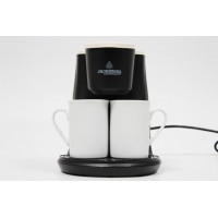 Кавоварка Crownberg CB-1568 500W Чорна з білим Кавоварка Crownberg CB-1568 500W Чорна з білим