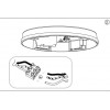 Стельовий світильник Ideal Lux HALO 223186 Білий