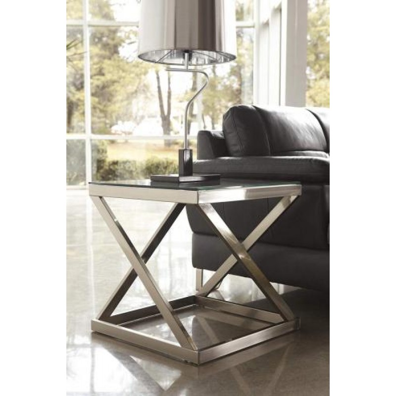 Кавовий журнальний столик у стилі Loft NS-579 580x550x550 мм Черный