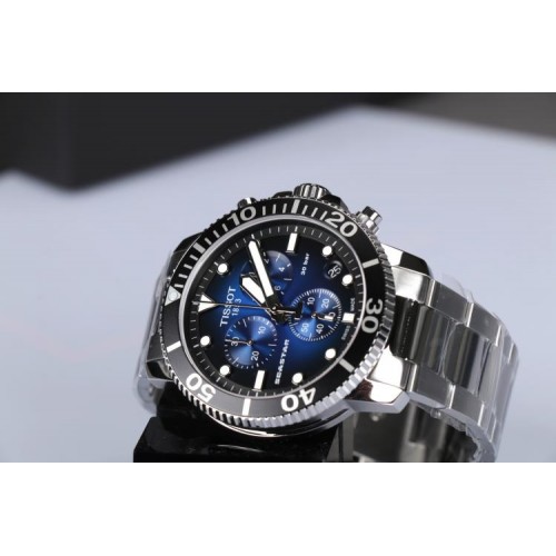Годинник Tissot Seastar 1000 Quartz Chronograph T120.417.11.041.01 Годинник Tissot Seastar 1000 Quartz Chronograph T120.417.11.041.01