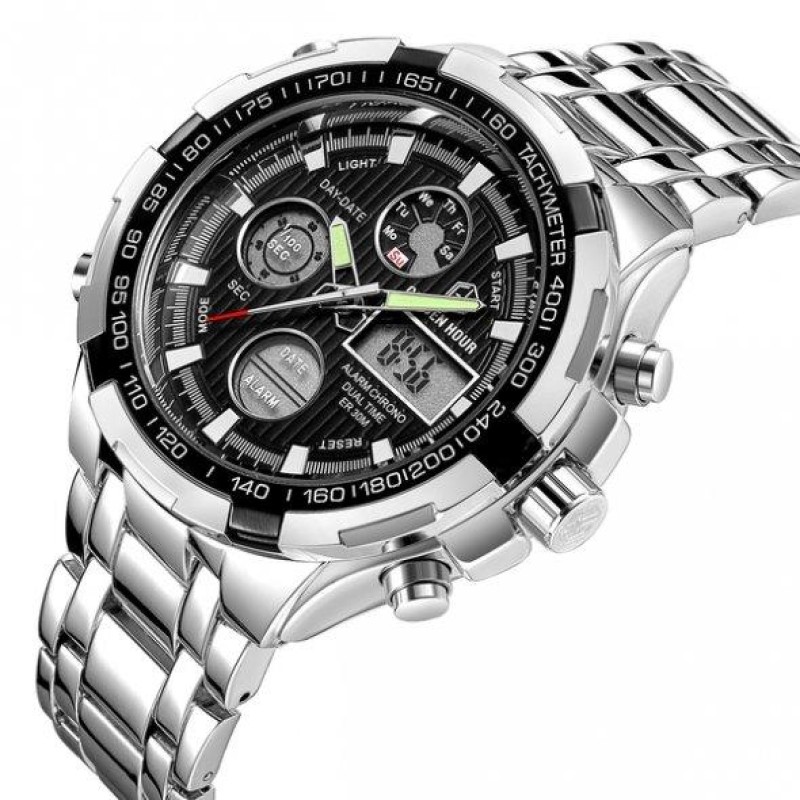 Чоловічий військовий годинник GOLDENHOUR Titan