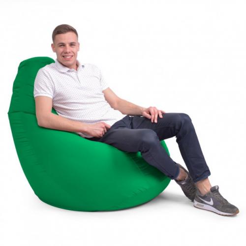 Крісло Мішок Груша Оксфорд 150х100 Студія Комфорту Великий зелений Крісло Мішок Груша Оксфорд 150х100 Студія Комфорту Великий зелений