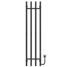 Рушникосушарка електрична Split П4 300х1400 Deffi Чорний JD04 (A.SP.140.30.4.E.B.R.2)